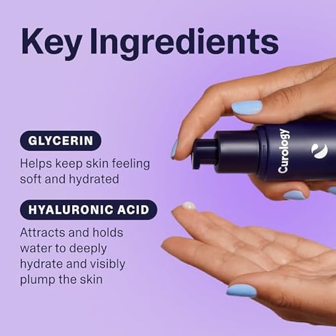 Curology GEL FACE MOISTURIZER, DAILY FACE LOTION WITH HYALURONIC ACID, FOR OILY, DRY OR SENSITIVE SKIN, 1.7 FL OZ - Image 4